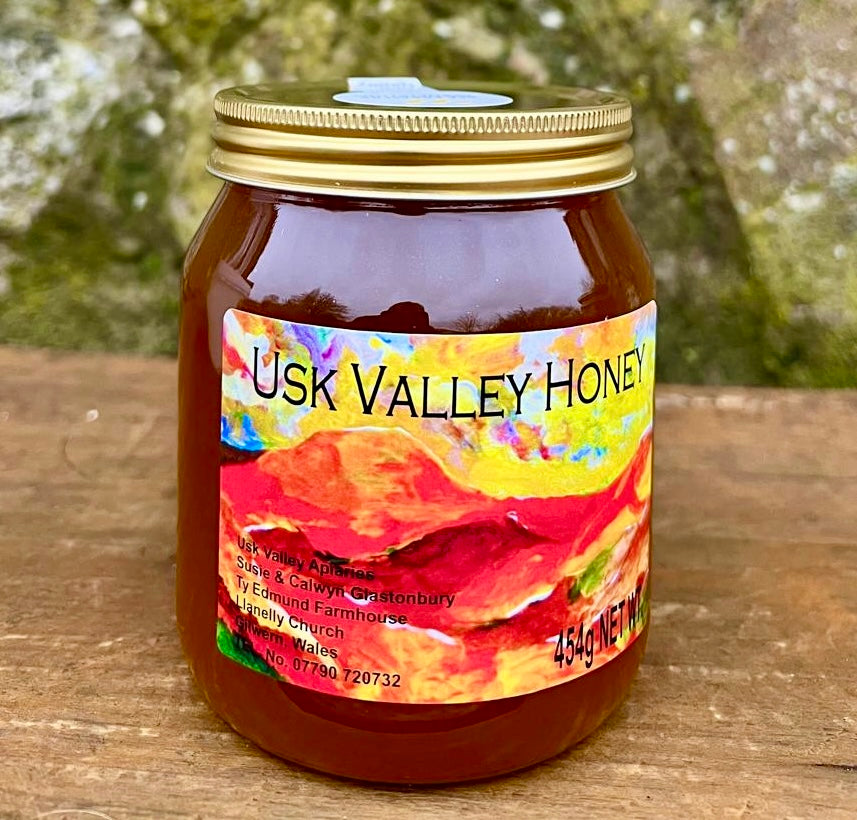 Usk Valley Honey 454g